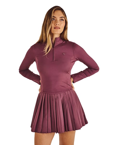 Malbon Camila Peysa (plum)