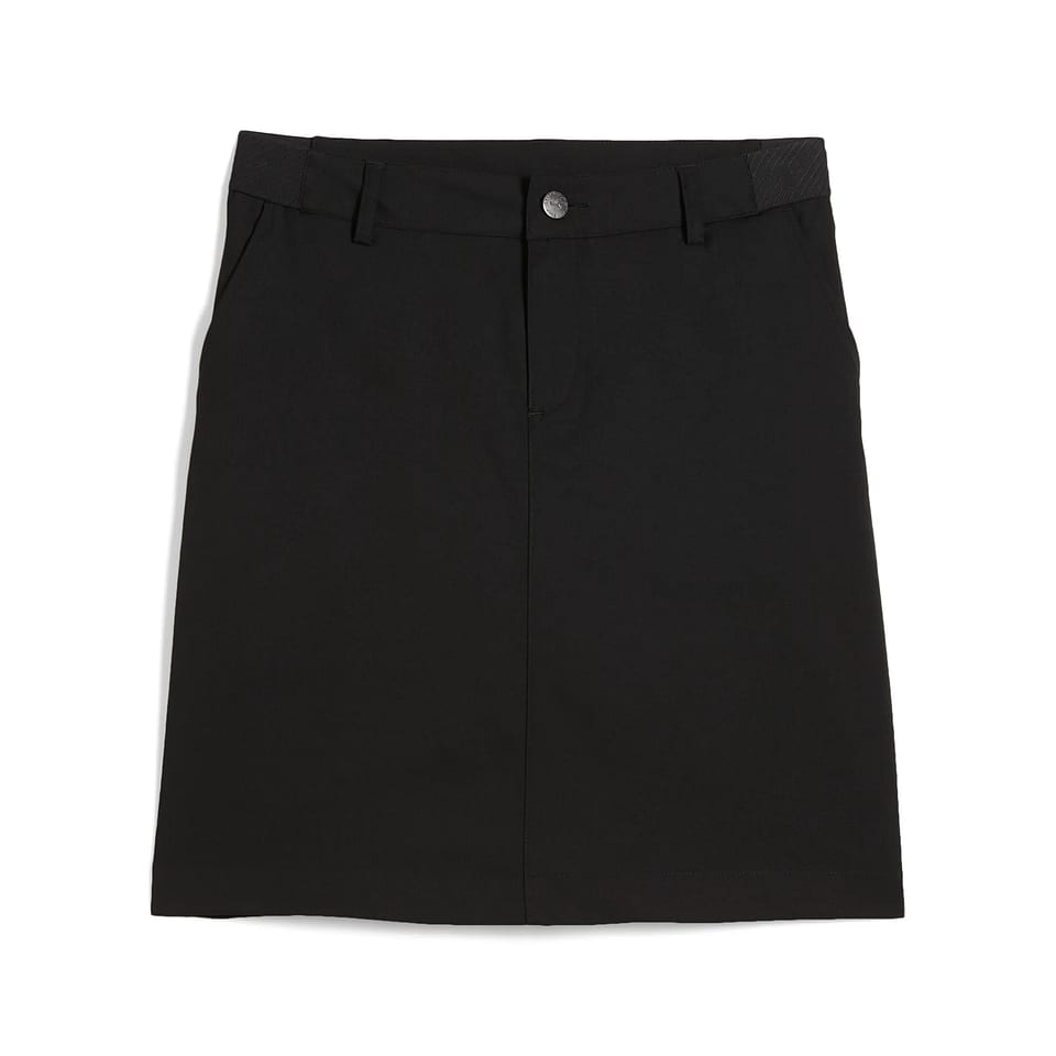 Puma W Jan Golf Skirt 20" Black, mynd 1 af 5