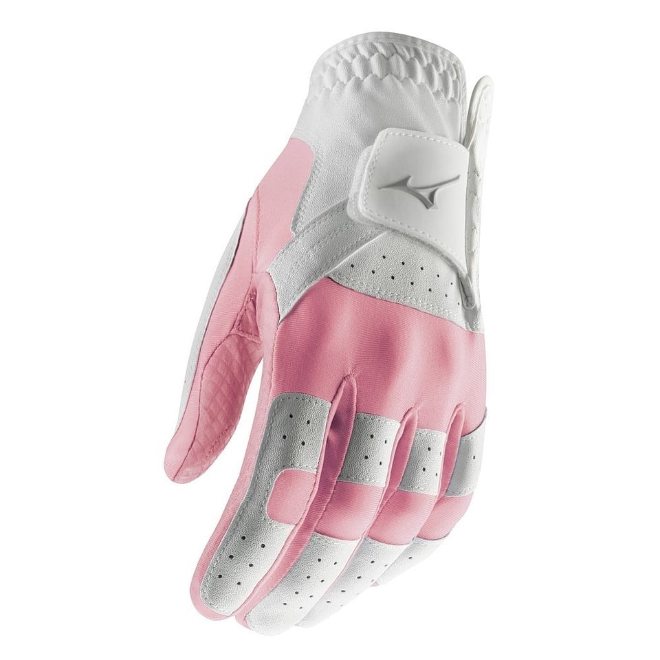 Mizuno Streatch Glove Ladies LH — Wh/Pink, mynd 1 af 1