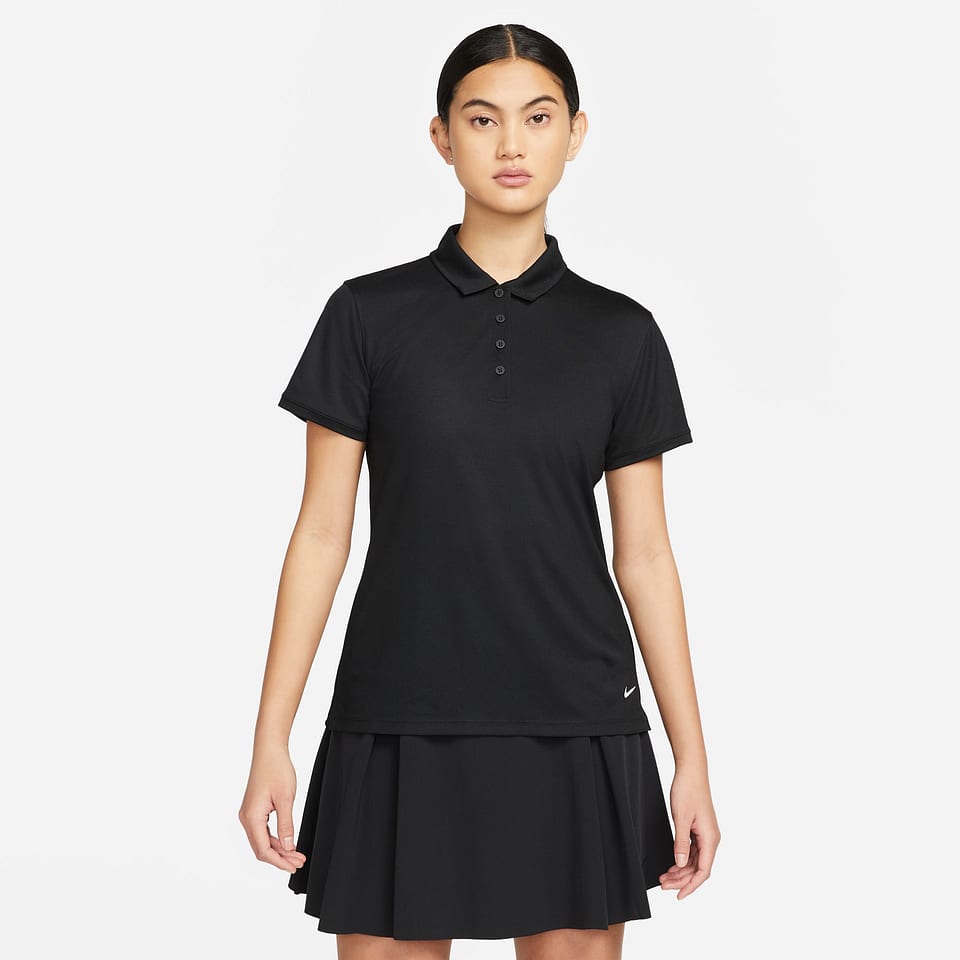Nike Kvk Victory SS Solid Polo Black 23, mynd 1 af 4