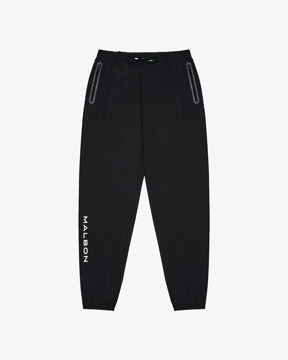 Malbon Perf Nylon Tech Pant Black, mynd 1 af 5