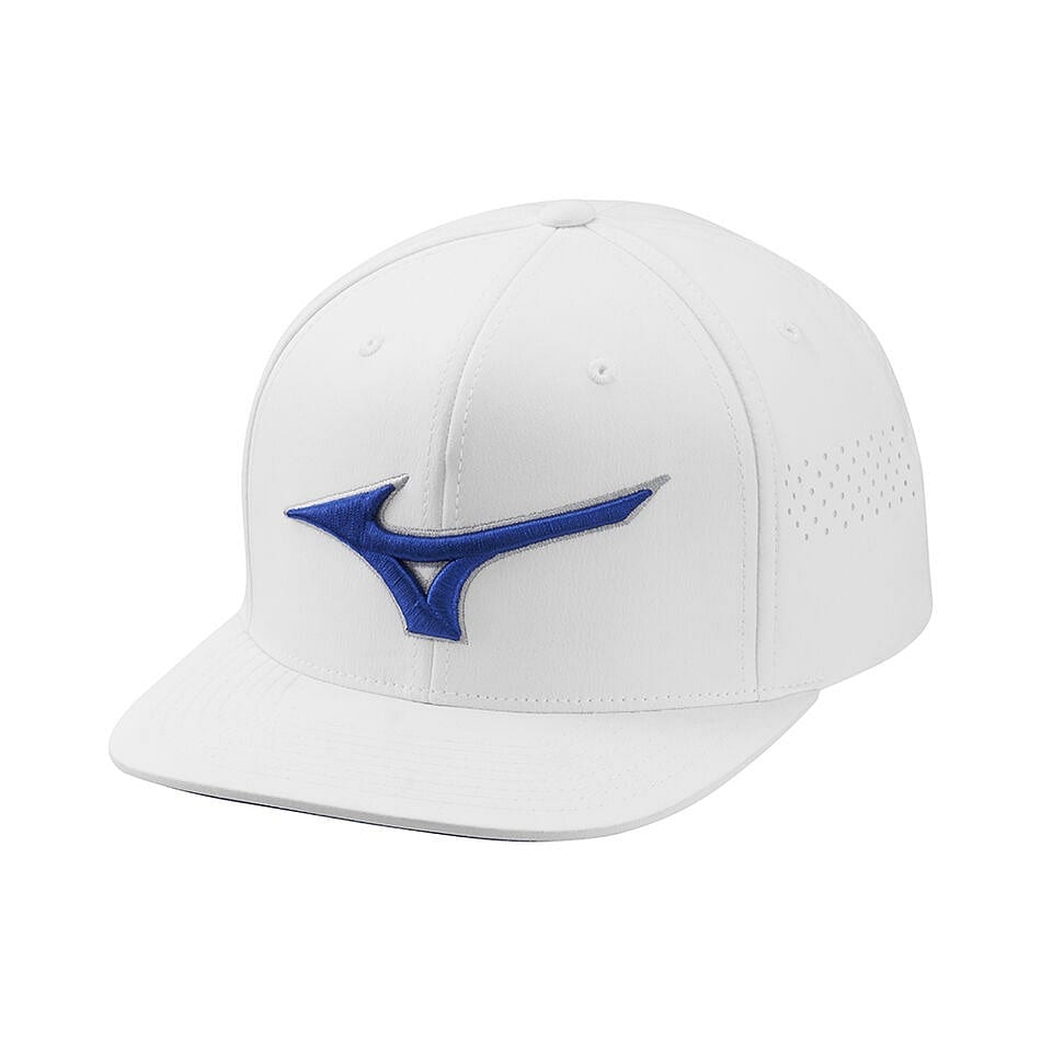 Mizuno Tour Flat Snapback White, mynd 1 af 1
