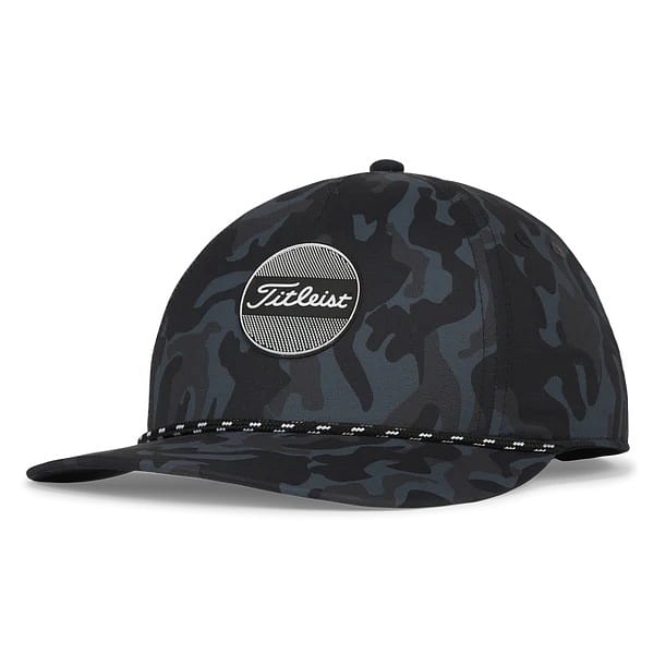 Titleist Boardwalk Junior Cap Svört/Camo, mynd 1 af 2