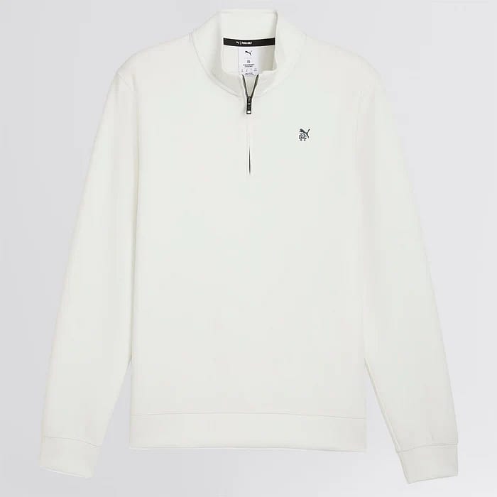 Puma X RC Fleece 1/4 zip White, mynd 1 af 4