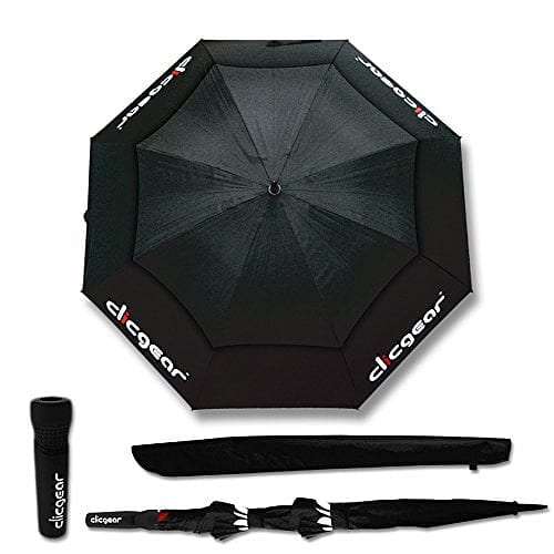 CLICGEAR UMBRELLA BLACK, mynd 1 af 1