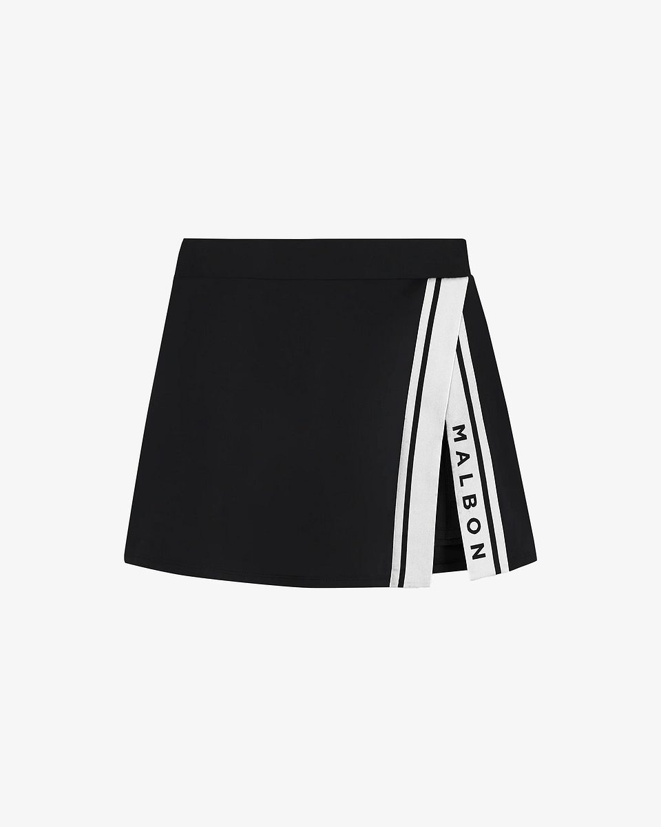 Malbon W Baseline Skirt Black, mynd 1 af 5