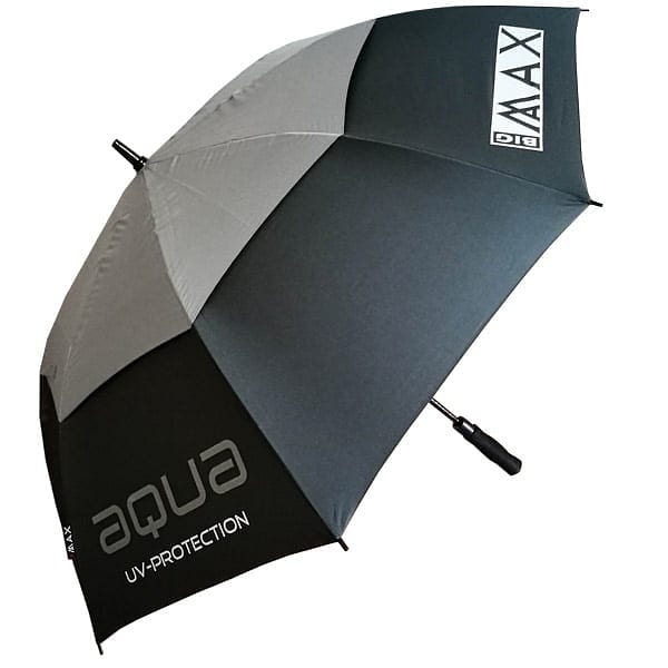 Big Max Umbrella Aqua black-charcoal, mynd 1 af 1