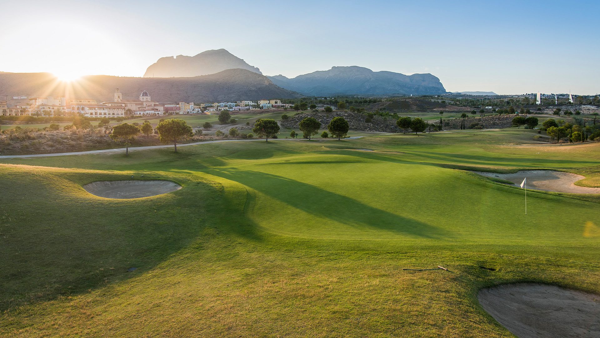 Golfvöllurinn við Villaitana á Spáni