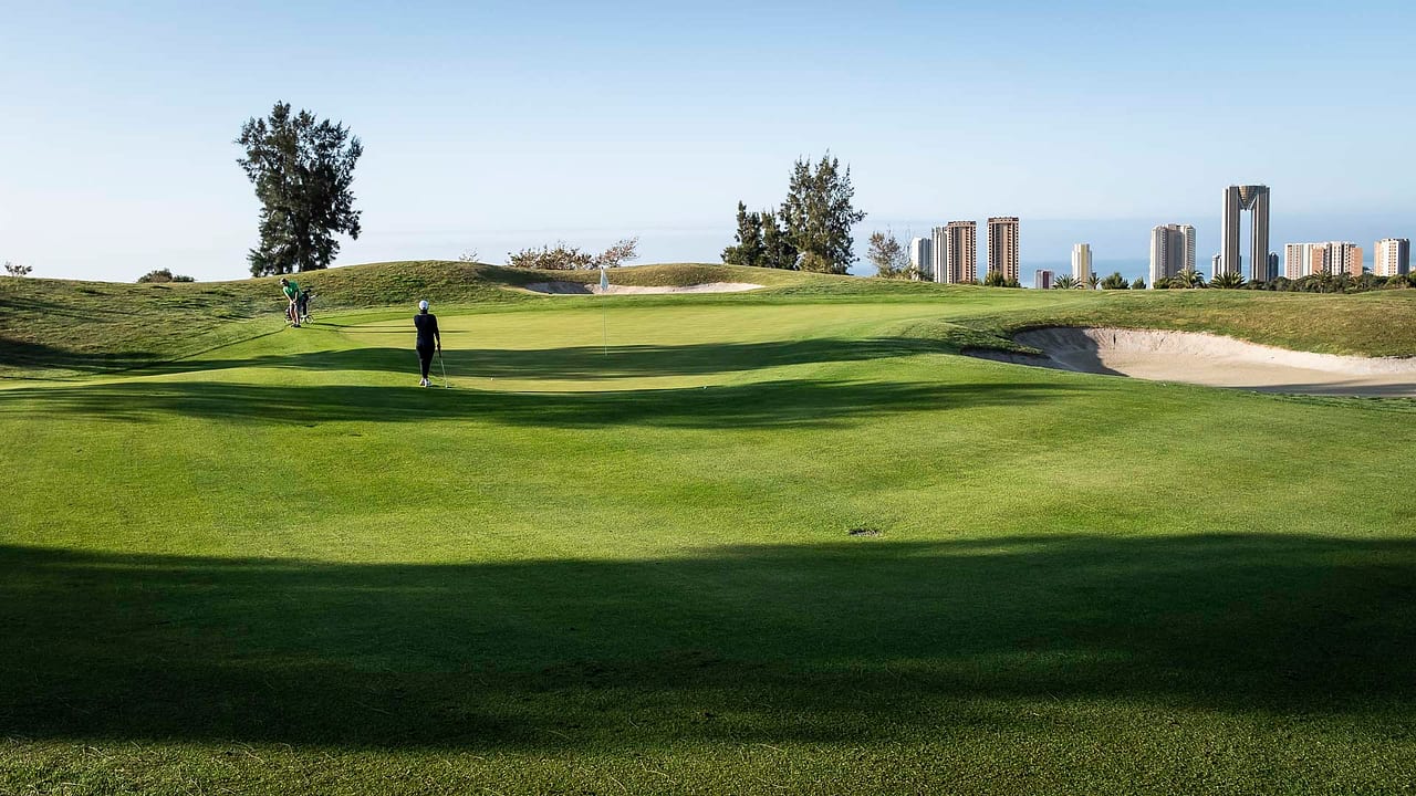 Golfvöllur við Villaitana í Alicante